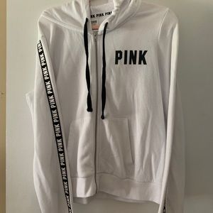 Pink zip hoodie